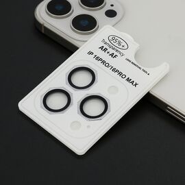 Folija - zastitu kamere OCTAGON DIAMOND za iPhone 16 Pro (6.3)/16 Pro Max (6.9) srebrna (MS).