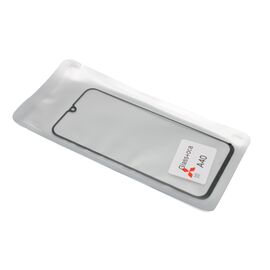 Staklo touchscreen-a - Samsung A405 Galaxy A40 2019 + OCA sticker black (crni) (MS).