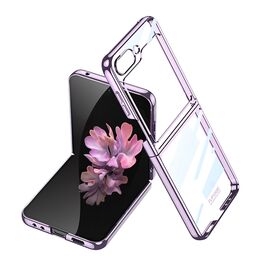 Futrola LINES - Samsung F741B/F761B Galaxy Z Flip 6 5G/Z Flip 7 FE 5G ljubicasta (GKK case) (MS).