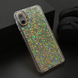 Futrola CRYSTAL GLOW - Samsung A075F Galaxy A07 narandzasta (MS).