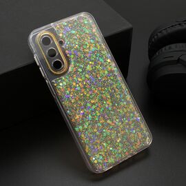 Futrola CRYSTAL GLOW - Samsung A175 Galaxy A17/A176B Galaxy A17 5G narandzasta (MS).