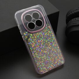 Futrola CRYSTAL GLOW - Xiaomi Redmi Note 15 Pro 5G roze (MS).