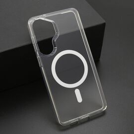 Futrola COLOR FRAME MagSafe - Samsung S946 Galaxy S26 Plus 5G srebrna (providna) (MS).