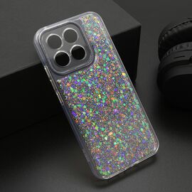 Futrola CRYSTAL GLOW - Huawei Honor X8c srebrna (MS).