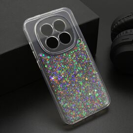 Futrola CRYSTAL GLOW - Xiaomi Redmi Note 15 Pro 5G srebrna (MS).