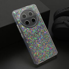 Futrola CRYSTAL GLOW - Huawei Honor X9C/Magic 7 lite srebrna (MS).