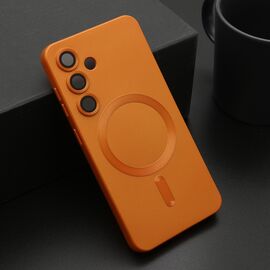 Futrola ELEGANT MAGSAFE - Samsung S931 Galaxy S25 5G narandzasta (MS).