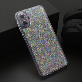 Futrola CRYSTAL GLOW - Samsung A075F Galaxy A07 ljubicasta (MS).