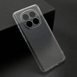 Silikonska futrola ultra tanka (skin) PROTECT - Xiaomi Redmi Note 15 4G providna (bela) (MS).