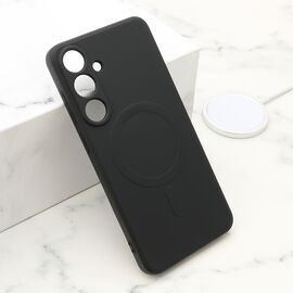 Futrola VELVET TOUCH MagSafe - Samsung S936 Galaxy S25 Plus 5G crna (MS).