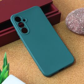 Silikonska futrola Teracell Giulietta - Samsung A546B Galaxy A54 5G mat zelena.