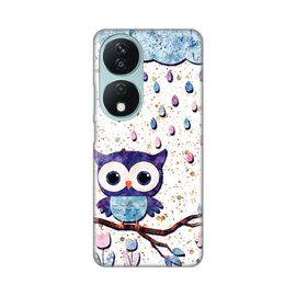 Silikonska futrola PRINT Skin - Huawei Honor X7b Owl.