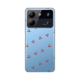 Silikonska futrola PRINT Skin - ZTE Blade A54 Little Cherry.