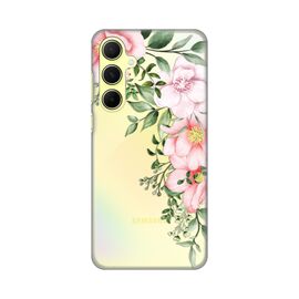 Silikonska futrola PRINT Skin - Samsung A556 Galaxy A55 5G Gentle Rose Pattern.