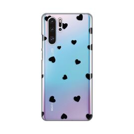 Silikonska futrola PRINT Skin - Huawei P30 Pro Hearts.