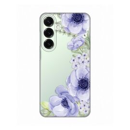 Silikonska futrola PRINT Skin - Samsung S936 Galaxy S25 Plus Blue Roses.