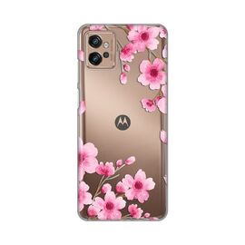 Silikonska futrola PRINT Skin - Motorola Moto G32 Rose flowers.