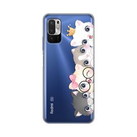 Silikonska futrola PRINT Skin - Xiaomi Redmi Note 10 5G Cats.