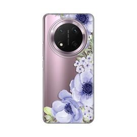 Silikonska futrola PRINT Skin - Huawei Honor Magic 7 lite Blue Roses.