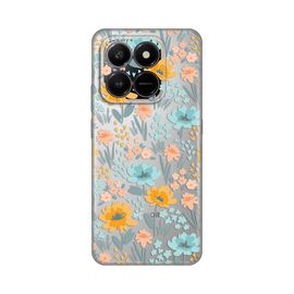 Silikonska futrola PRINT Skin - Honor X7d 4G/400 Smart 5G Lovely Flowers.