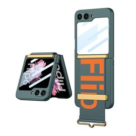Futrola STRAP CASE - Samsung F741B/F761B Galaxy Z Flip 6 5G/Z Flip 7 FE 5G tamno zelena (GKK case) (MS).
