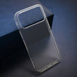 Silikonska futrola CLEAR - iPhone 17 Pro Max (6.9) providna (big camera) (MS).