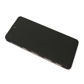 LCD displej (ekran) - Motorola Moto G24 + Touch screen + frame black (crni) ORG (MS).