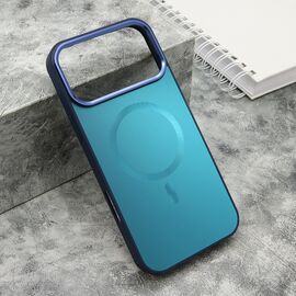 Futrola COLOR METAL Magsafe - iPhone 17 Pro Max (6.9) plava (big camera) (MS).