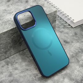 Futrola COLOR METAL MagSafe - iPhone 16 Pro Max (6.9) plava (big camera) (MS).