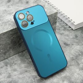 Futrola COLOR METAL MagSafe - iPhone 16 Pro Max (6.9) plava (small camera) (MS).