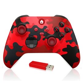 Joypad WIFI kontroler - XBOX One, XBOX X series, PC Windows, PS 3 army crvena.