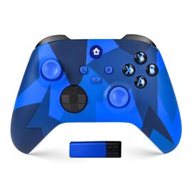 Joypad WIFI kontroler - XBOX One, XBOX X series, PC Windows, PS 3 mermerno plava.