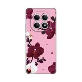Silikonska futrola PRINT Skin - Xiaomi Redmi Note 15 4G/5G Pink Orchid.