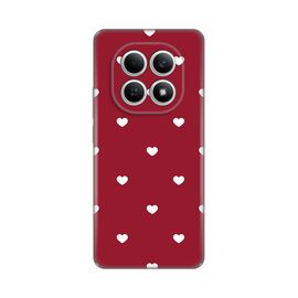 Silikonska futrola PRINT Skin - Xiaomi Redmi Note 15 4G/5G Burgundy Hearts.