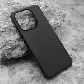 Silikonska futrola CARBON LIGHT - Huawei Honor X7d/Honor Smart 400 4G crna (MS).