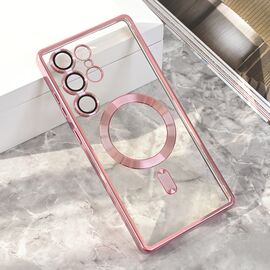 Futrola Magsafe Lux - Samsung S938 Galaxy S25 Ultra roze.