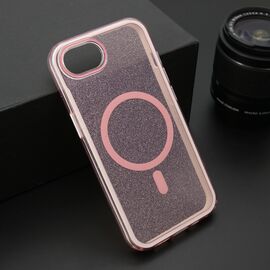 Futrola CRYSTAL MagSafe - iPhone 16e/17e (6.1) roze (MS).
