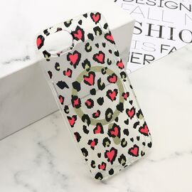 Futrola LEOPARD MagSafe - iPhone 16e/17e (6.1) roze (MS).