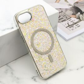 Futrola GLAM GLOW MagSafe - iPhone 16e/17e (6.1) zlatna (MS).
