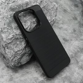 Silikonska futrola BRUSHED - Huawei Honor X7d/Honor Smart 400 4G crna (MS).