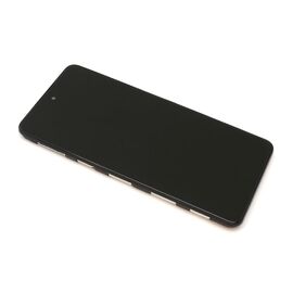 LCD displej (ekran) - Motorola Moto G24 + Touch screen + frame black (crni) (MS).