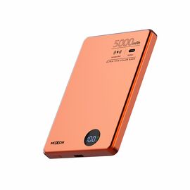 Univerzalna Back Up Baterija Magsafe Moxom MX-PB196 PD 20W + QC 22.5W + wireless 15W 5000mAh narandzasti (MS).