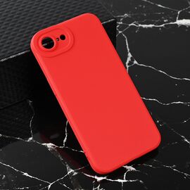 Silikonska futrola Teracell Giulietta - iPhone 16e/17e 6.1 mat crvena.