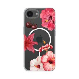 Futrola print Magsafe - iPhone 16e/17e 6.1 Hibiscus.