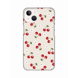 Silikonska futrola PRINT - iPhone 13 Cherry and Flowers.