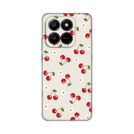 Silikonska futrola PRINT - Honor X7d 4G/400 Smart 5G Cherry and Flowers.