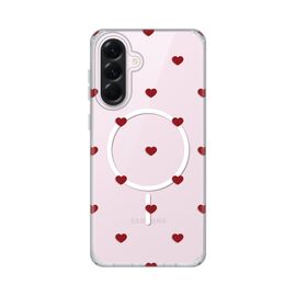 Futrola print Magsafe - Samsung A566 Galaxy A56 Red Hearts.