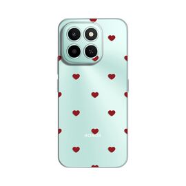 Silikonska futrola PRINT - Huawei Honor X6c Red Hearts.
