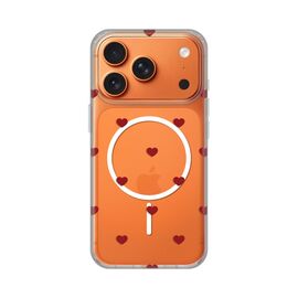 Futrola print Magsafe - iPhone 17 Pro Red Hearts.