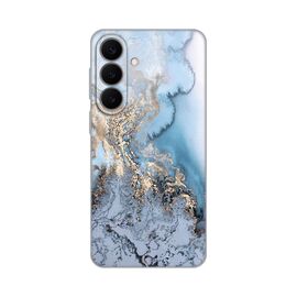 Silikonska futrola PRINT - Samsung S946 Galaxy S26 Plus Blue Gold Marble.